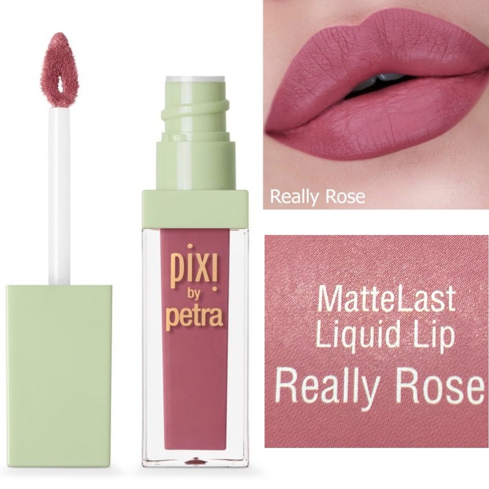 New Pixi Matte Last Liquid Lipstick Really Rose